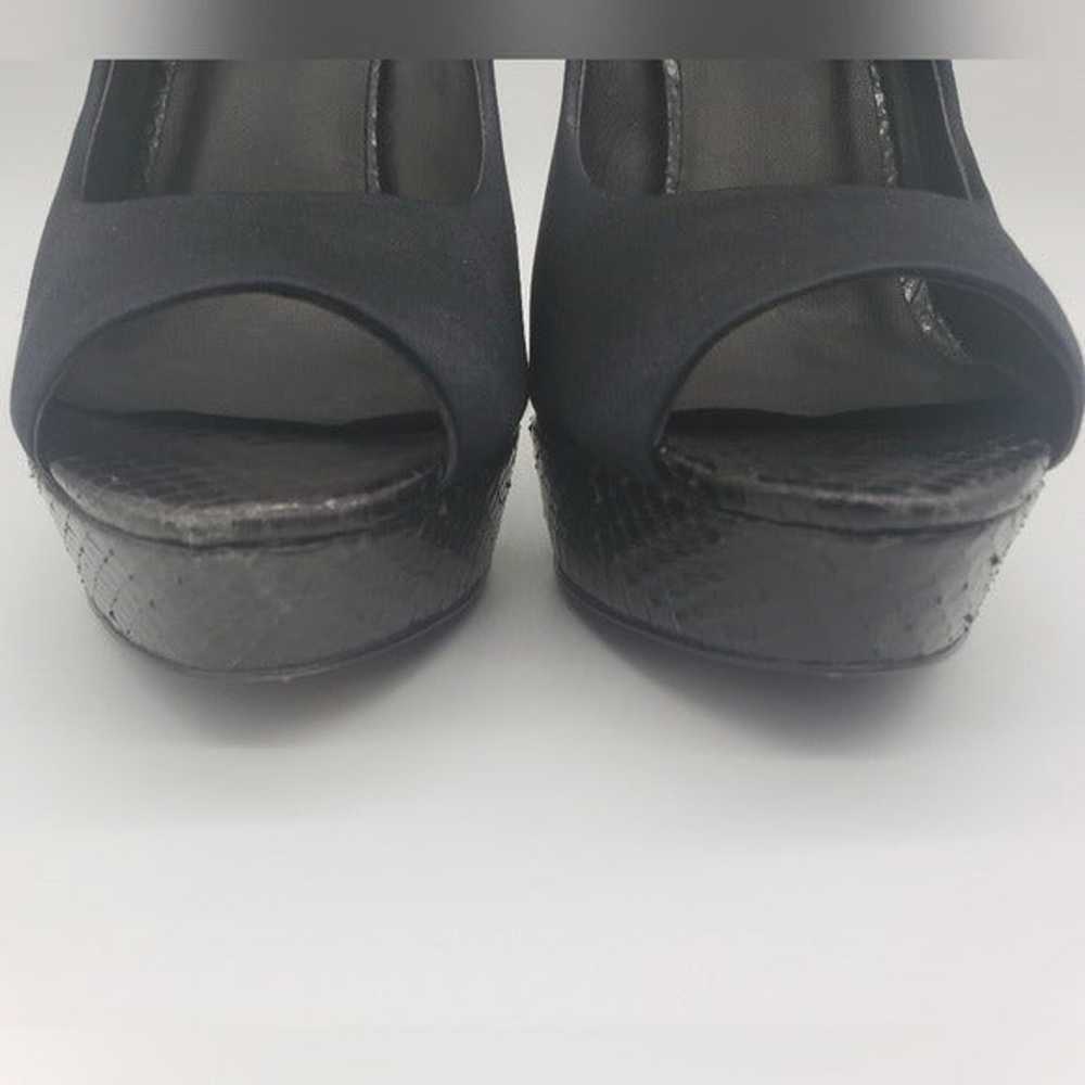 Tory Burch Women's Satin Platform Shoes Size 7 - image 5