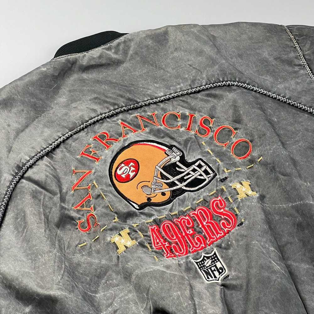 Bomber Jacket × NFL × Vintage Vintage San Francis… - image 4