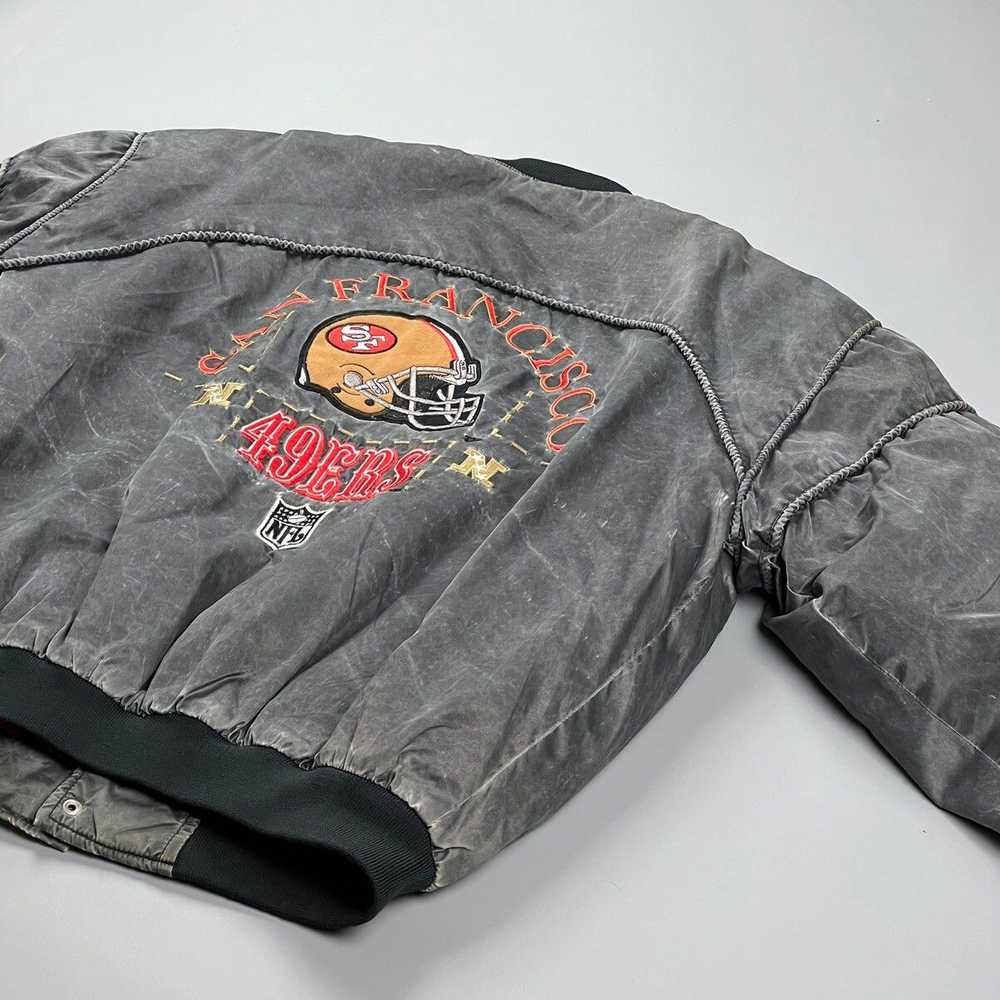 Bomber Jacket × NFL × Vintage Vintage San Francis… - image 7