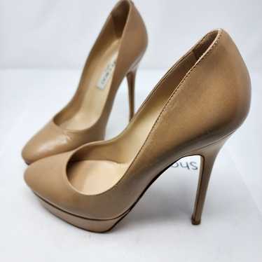 Jimmy Choo Nude Leather Pumps 36 - image 1