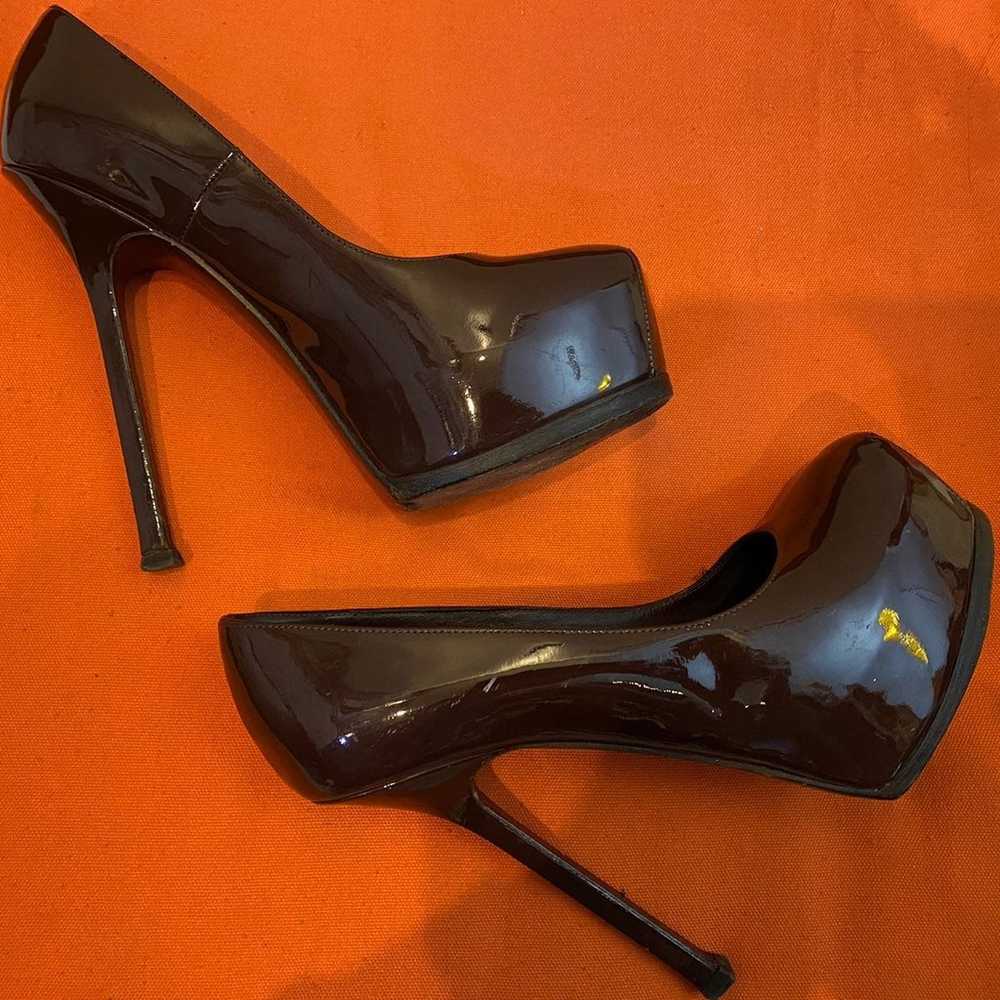 YSL Yves Saint Laurent Tribtoo pumps heels Size 5… - image 1