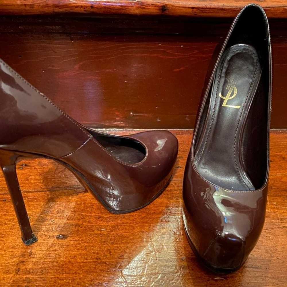 YSL Yves Saint Laurent Tribtoo pumps heels Size 5… - image 6