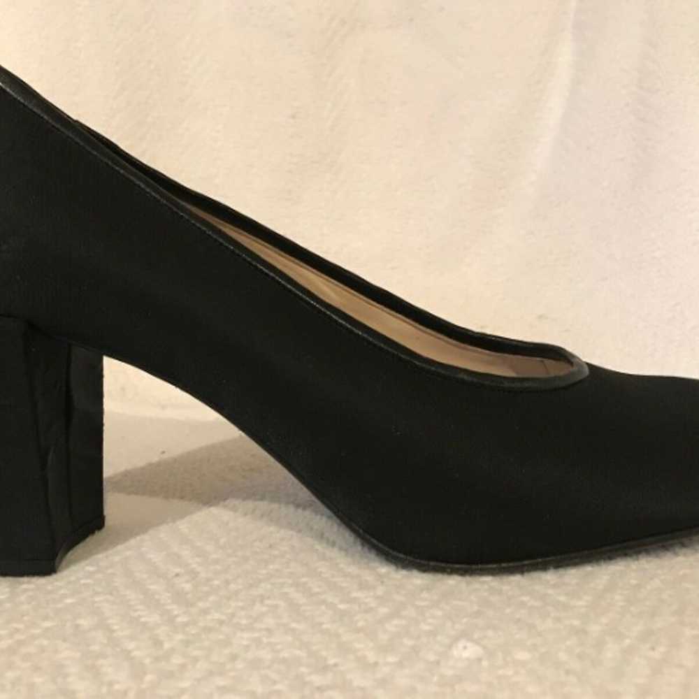 Bally Black Cloth Heel Pump Women Shoes - image 1
