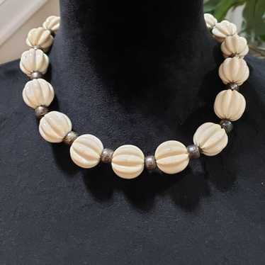 Other Womens Fashion Ribbed Pumpkins Lucite Bead … - image 1