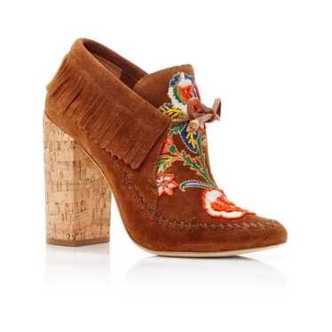 Tory Burch Huntington Fringe Booties