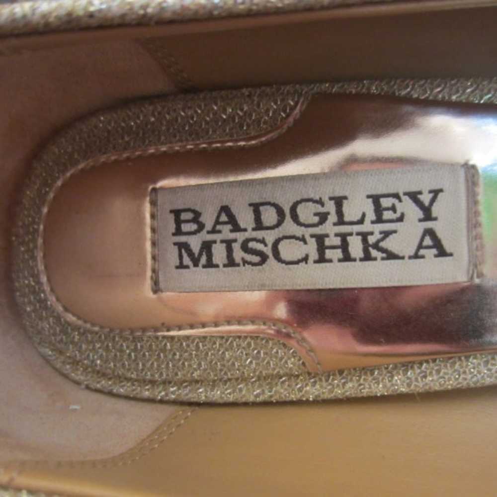 Badgley Mischka GOLD METALLIC GITTLER - image 9