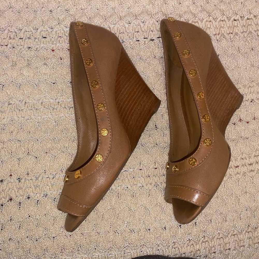 Tory Burch Heels Royal Tan (Used) - image 3