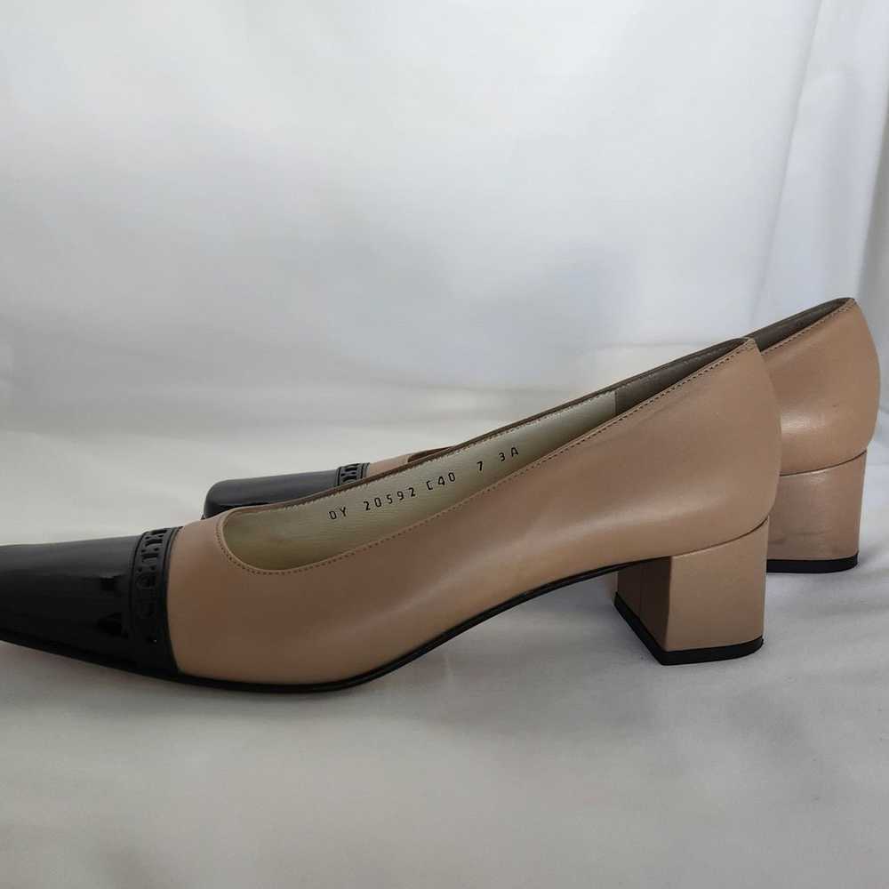 Salvatore Ferragamo twotone pumps 7 women's shoes… - image 12