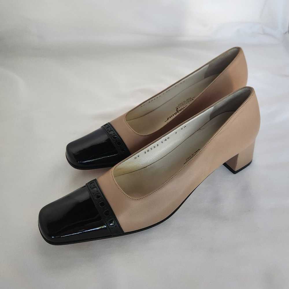 Salvatore Ferragamo twotone pumps 7 women's shoes… - image 2