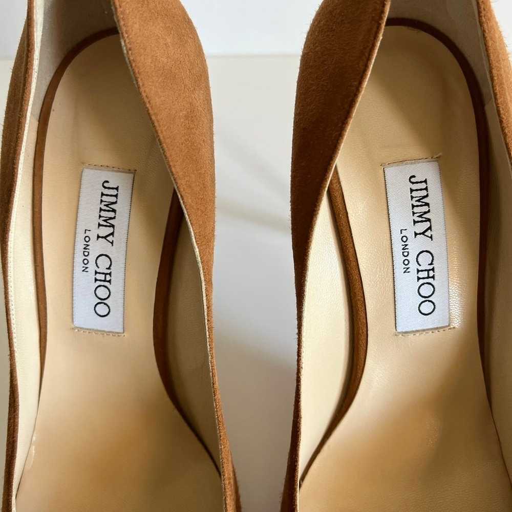 Jimmy Choo Aimee Suede Leather Pumps - image 3