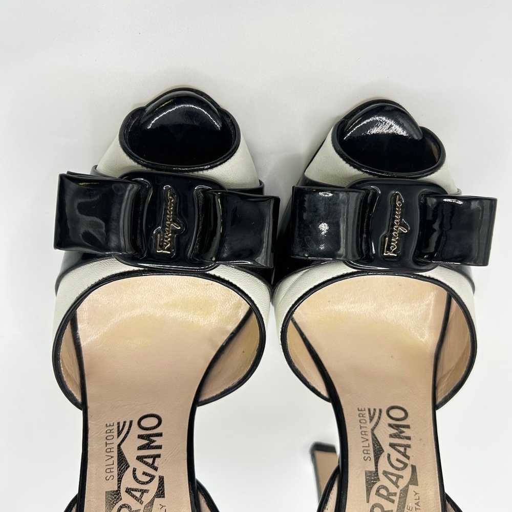 Salvatore Ferragamo Vara Bow perp-toe high heels - image 8