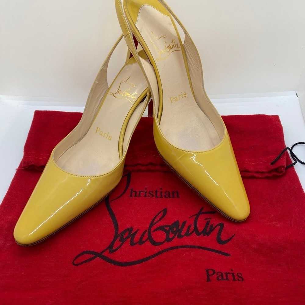 Authentic Christian Louboutin slingback - image 2