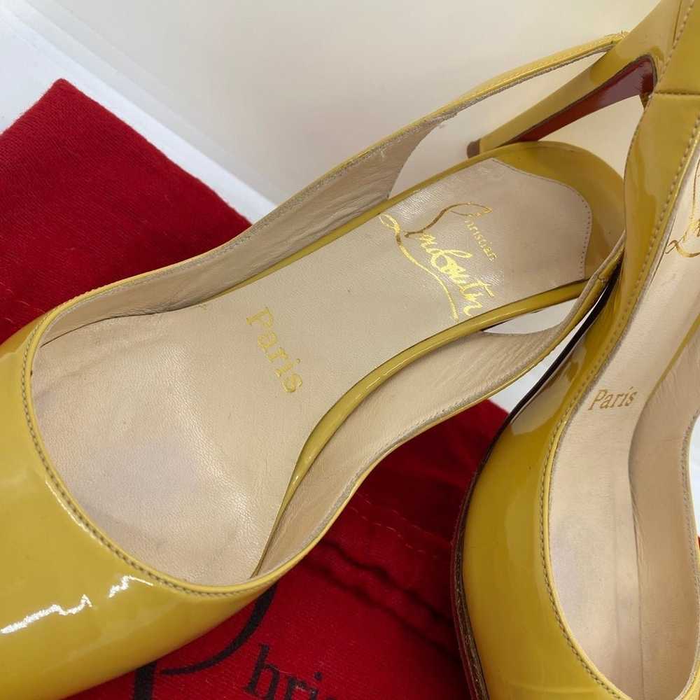 Authentic Christian Louboutin slingback - image 3