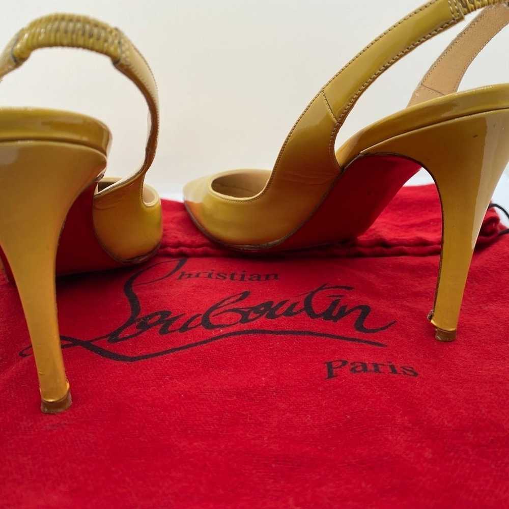 Authentic Christian Louboutin slingback - image 4