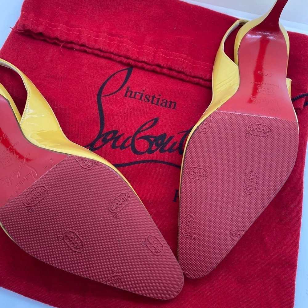 Authentic Christian Louboutin slingback - image 6