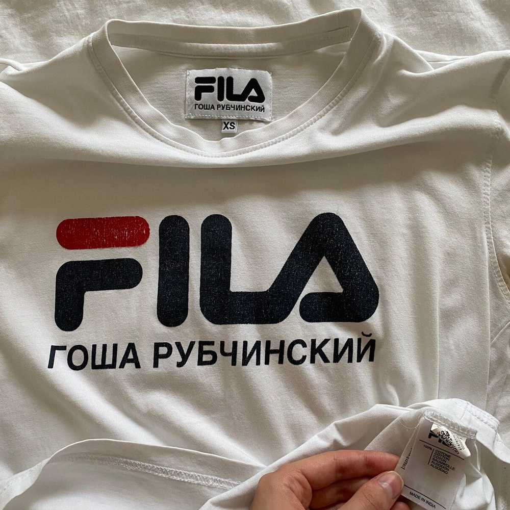 Fila × Gosha Rubchinskiy Gosha X Fila T-shirt - image 4