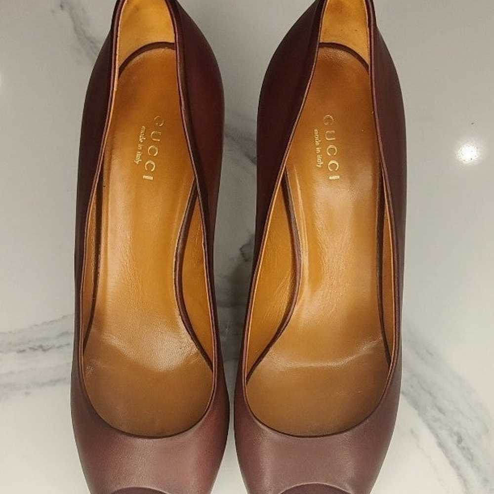 Gucci Leather Heels - image 1