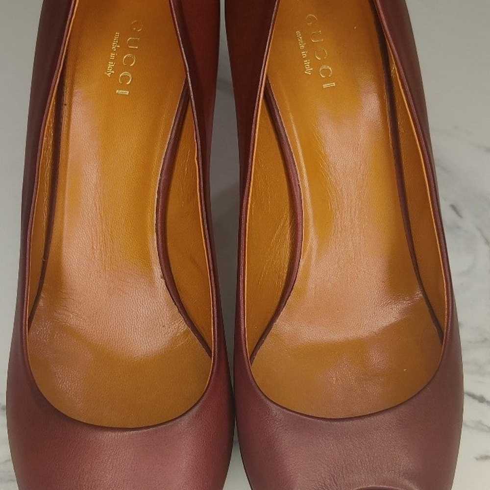 Gucci Leather Heels - image 2