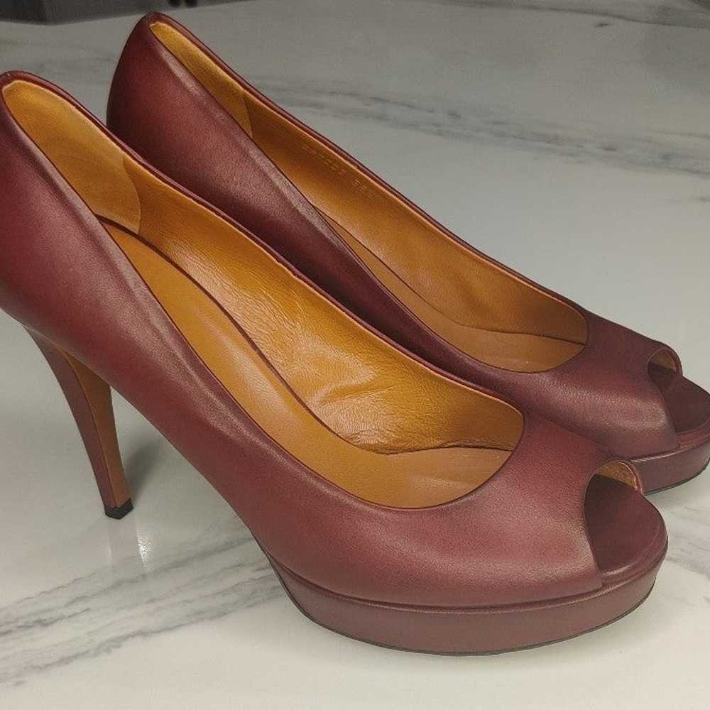 Gucci Leather Heels - image 3