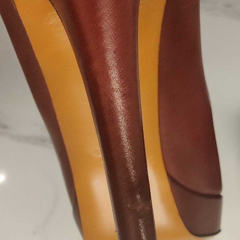 Gucci Leather Heels - image 7