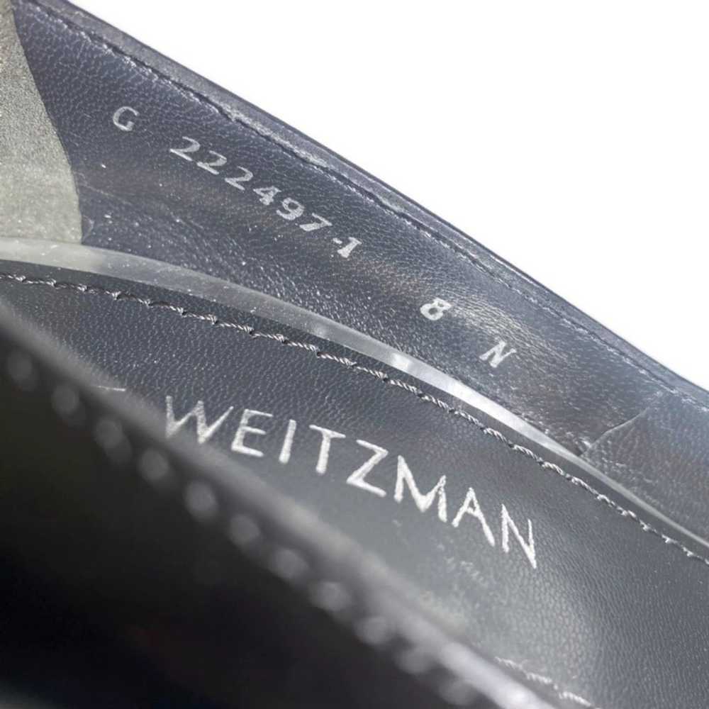 Stuart Weitzman Pronto Jet Mirror Black Patent Le… - image 6