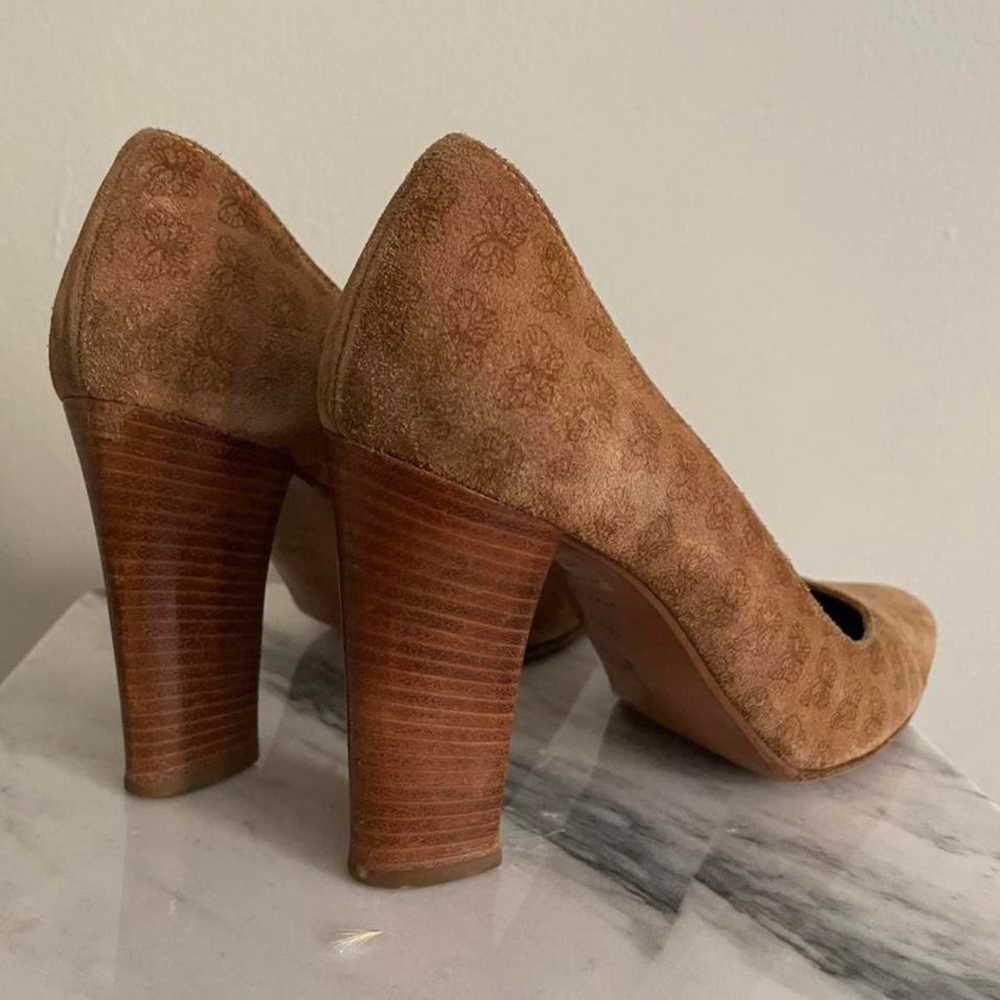 Bottega Veneta Butterfly Suede Heels - image 2