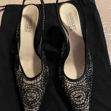 badgley mischka slingback shoes