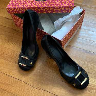 Tory Burch Leather Pump Sz 8 Perfect! - image 1