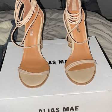 Alias Mae Aflux Sandal in Natural Nubuck