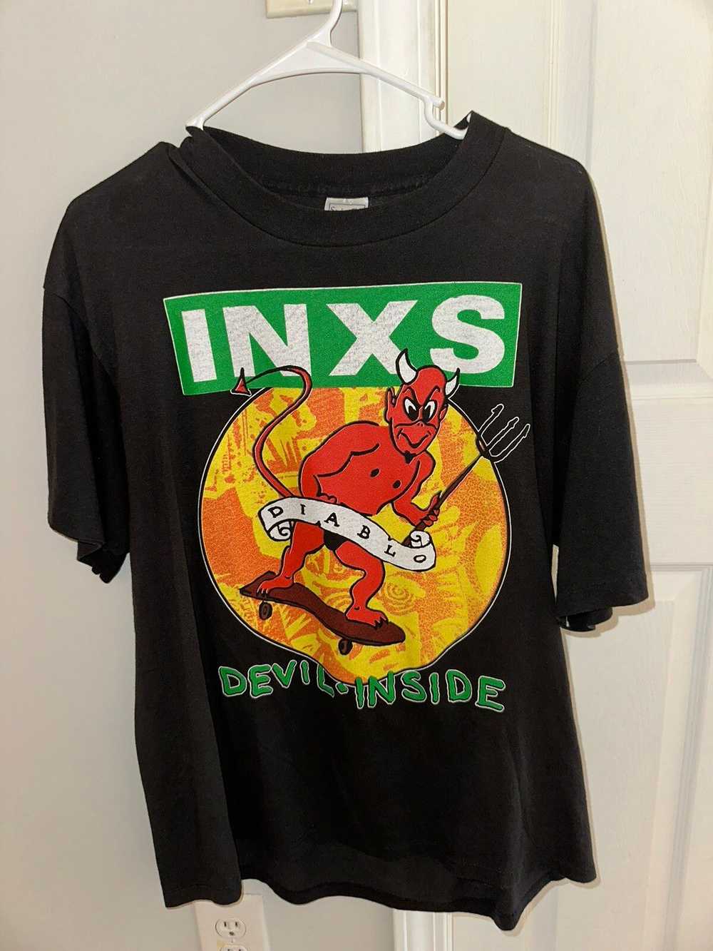 Vintage Inxs Devil Inside S Vintage Tour Tee Gem