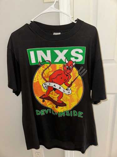 Vintage Inxs Devil Inside 80s Vintage Tour Tee 
