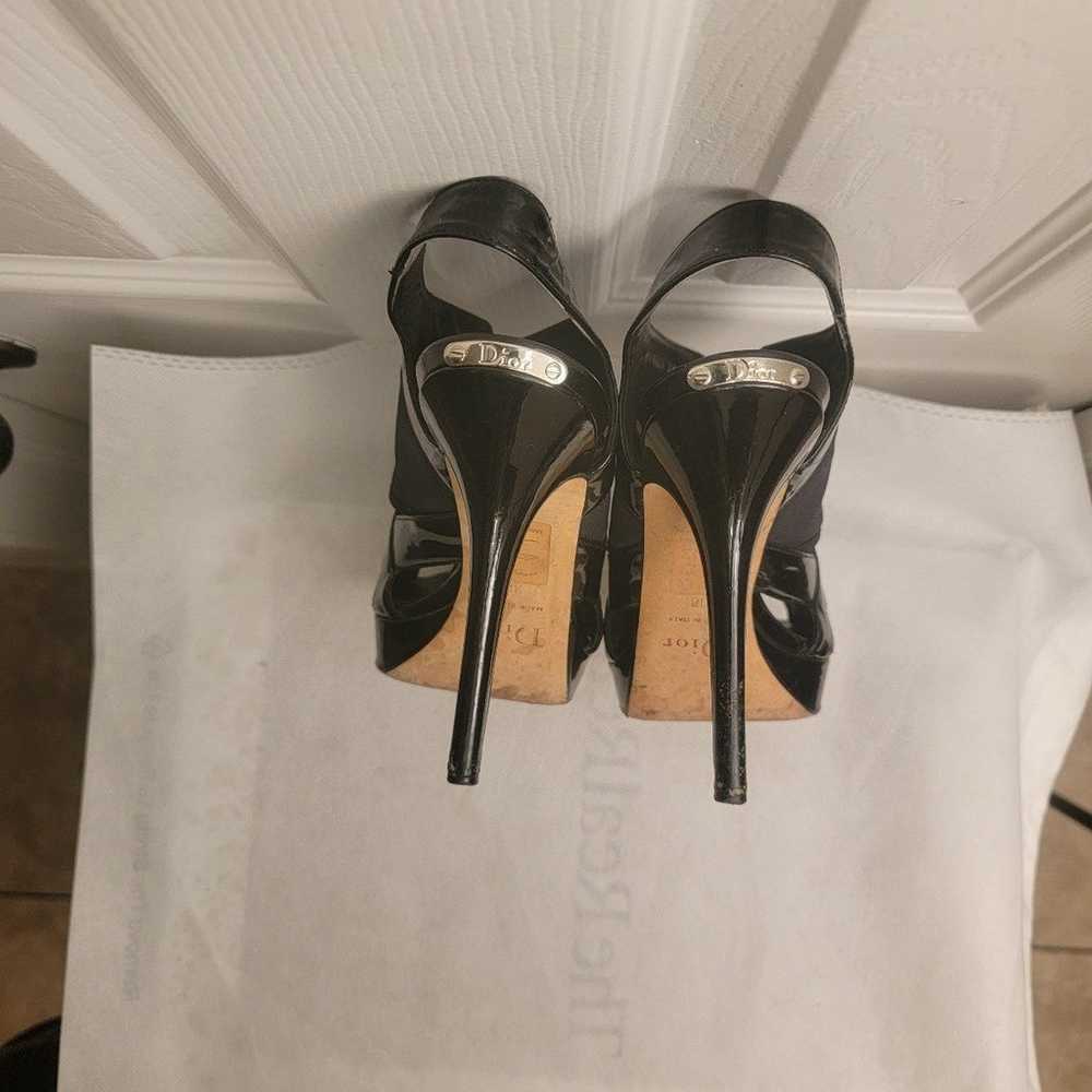 Christian Dior black heels size 38 - image 11