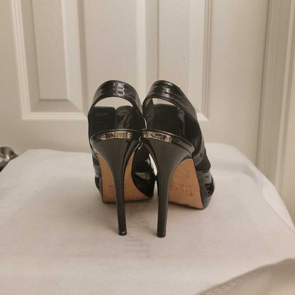 Christian Dior black heels size 38 - image 3