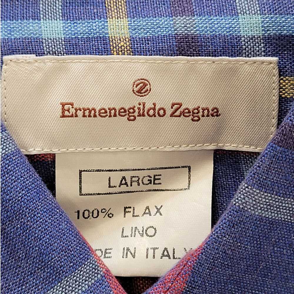 Ermenegildo Zegna Vintage Ermenegildo Zegna Plaid… - image 4