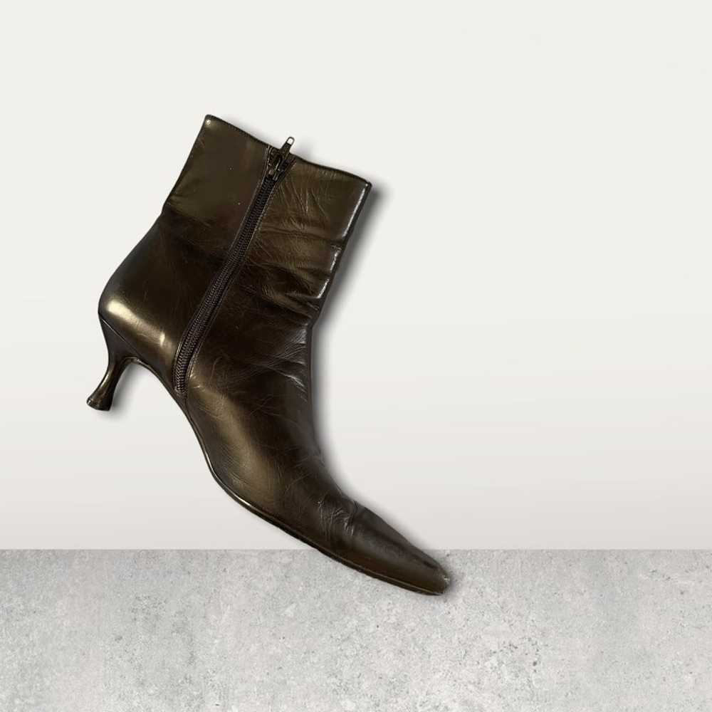 Stuart Weitzman Leather Booties - image 3