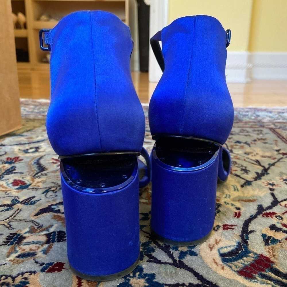 Cobalt alexander wang heels - image 3