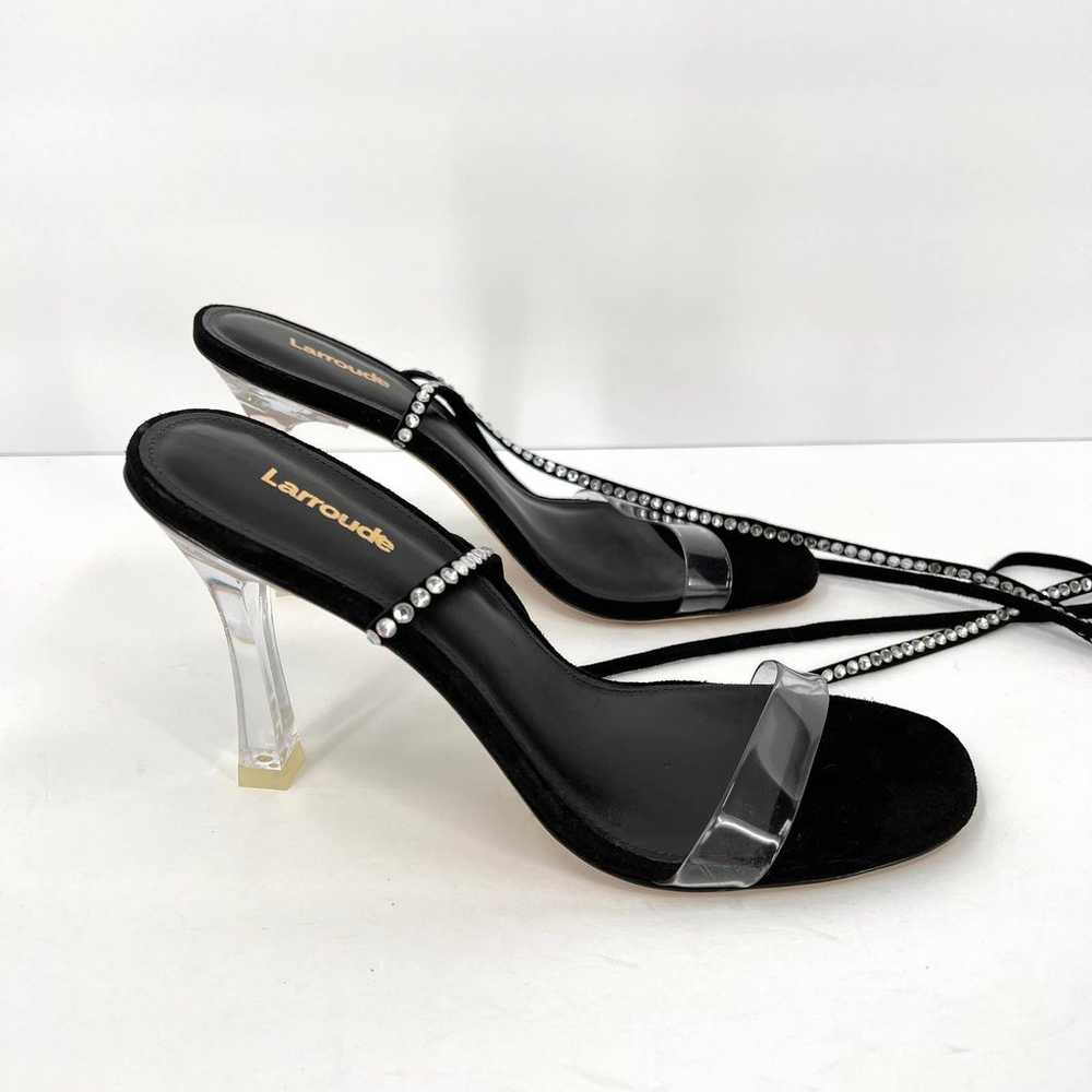 LARROUDE Gloria Disco Lace Up Sandal Womens 8.5 B… - image 12