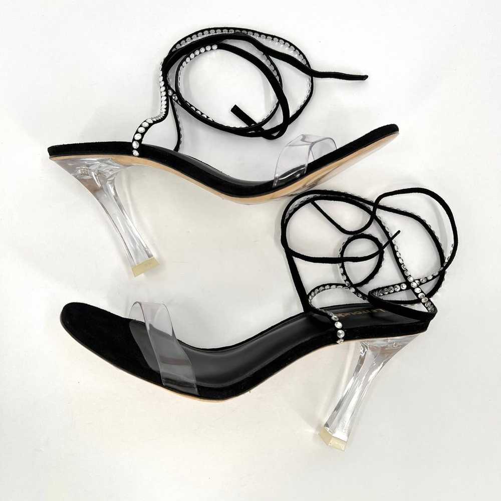 LARROUDE Gloria Disco Lace Up Sandal Womens 8.5 B… - image 7