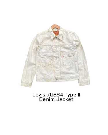Denim Jacket × Levi's Levis 70584 Type II Denim J… - image 1