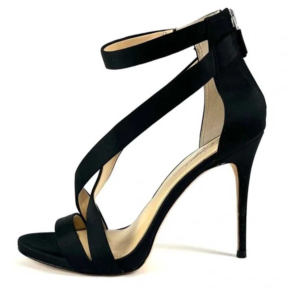 Imagine Vince Camuto Devin Black Satin High-Heel … - image 5