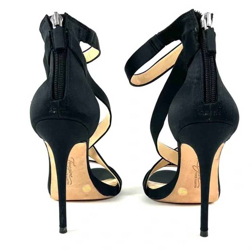 Imagine Vince Camuto Devin Black Satin High-Heel … - image 6