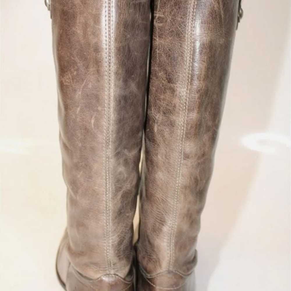 Frye Melissa Button Slate Knee High Leather Ridin… - image 7