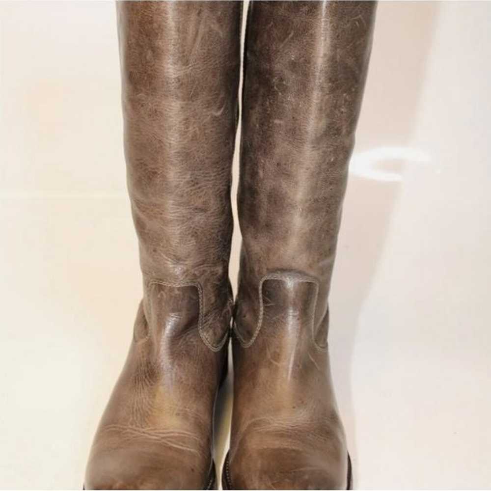 Frye Melissa Button Slate Knee High Leather Ridin… - image 8