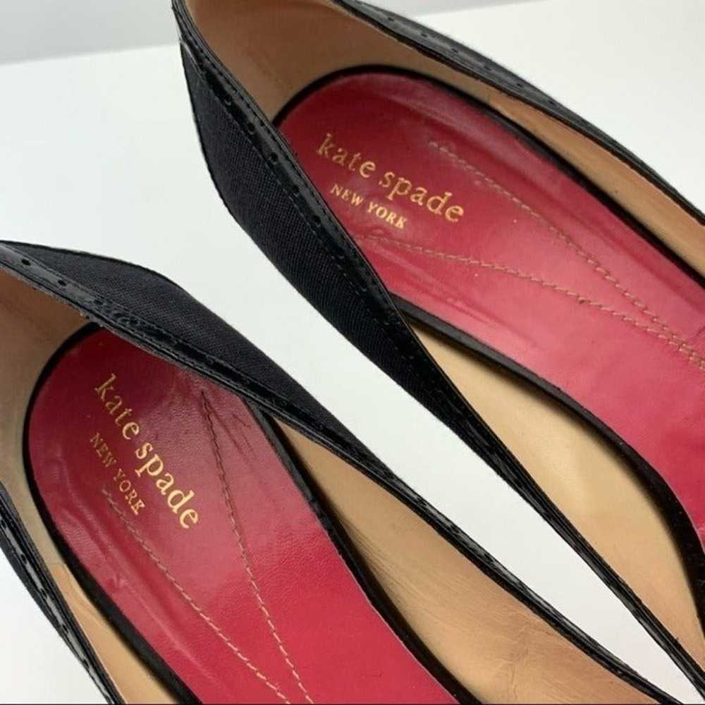 Kate Spade heels size 11 black Italian - image 10