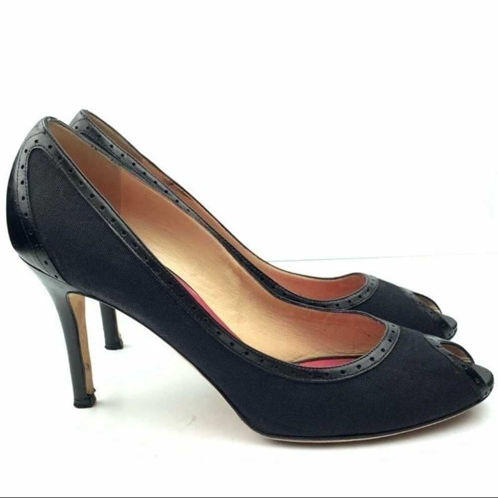 Kate Spade heels size 11 black Italian - image 12