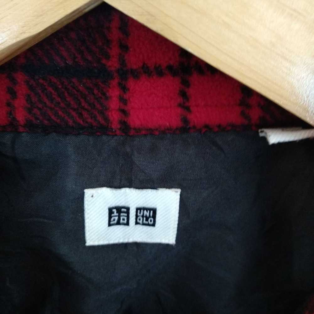 Flannel × Japanese Brand × Uniqlo UNIQLO Red Chec… - image 8