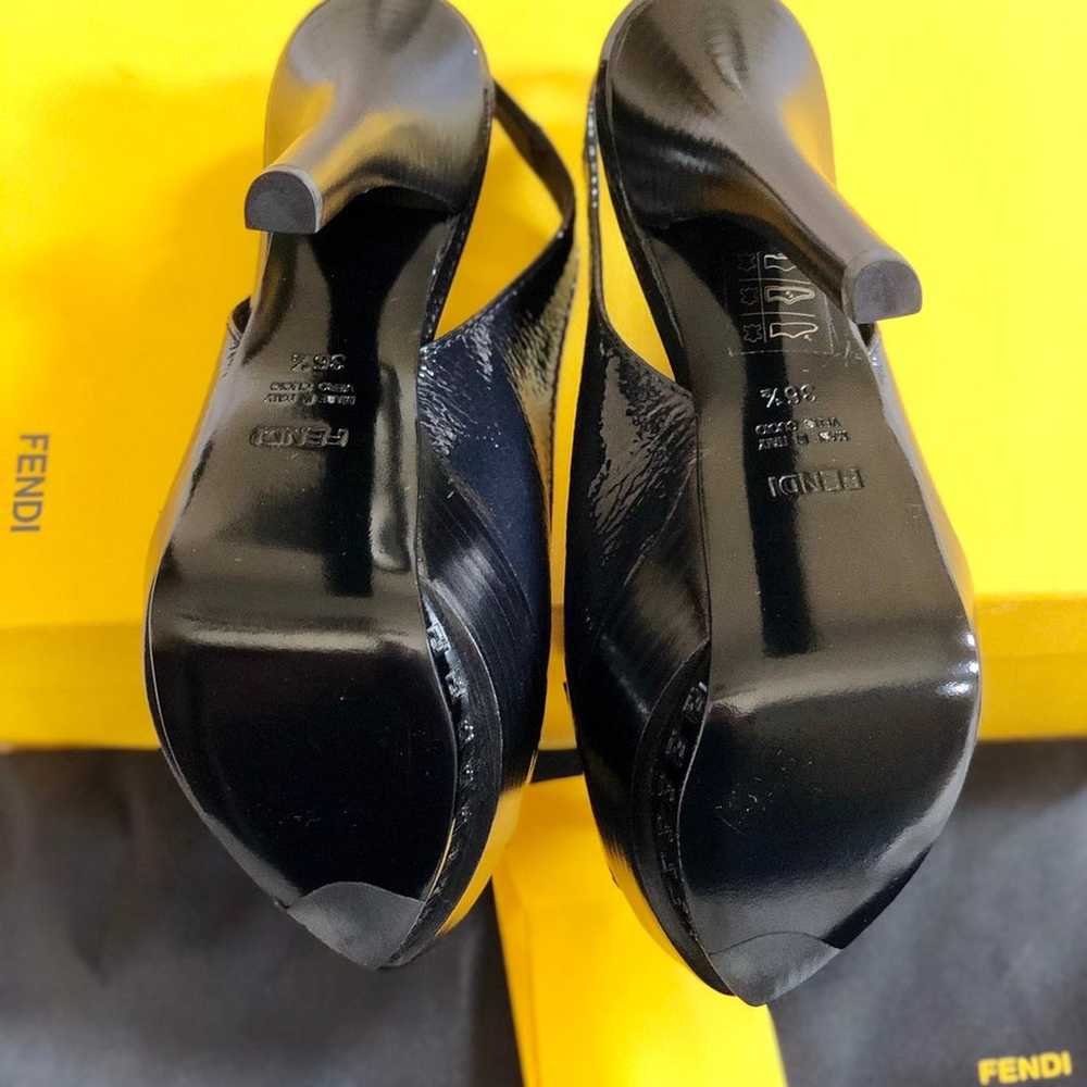 Fendi Patent Platform Heels NWT - image 7