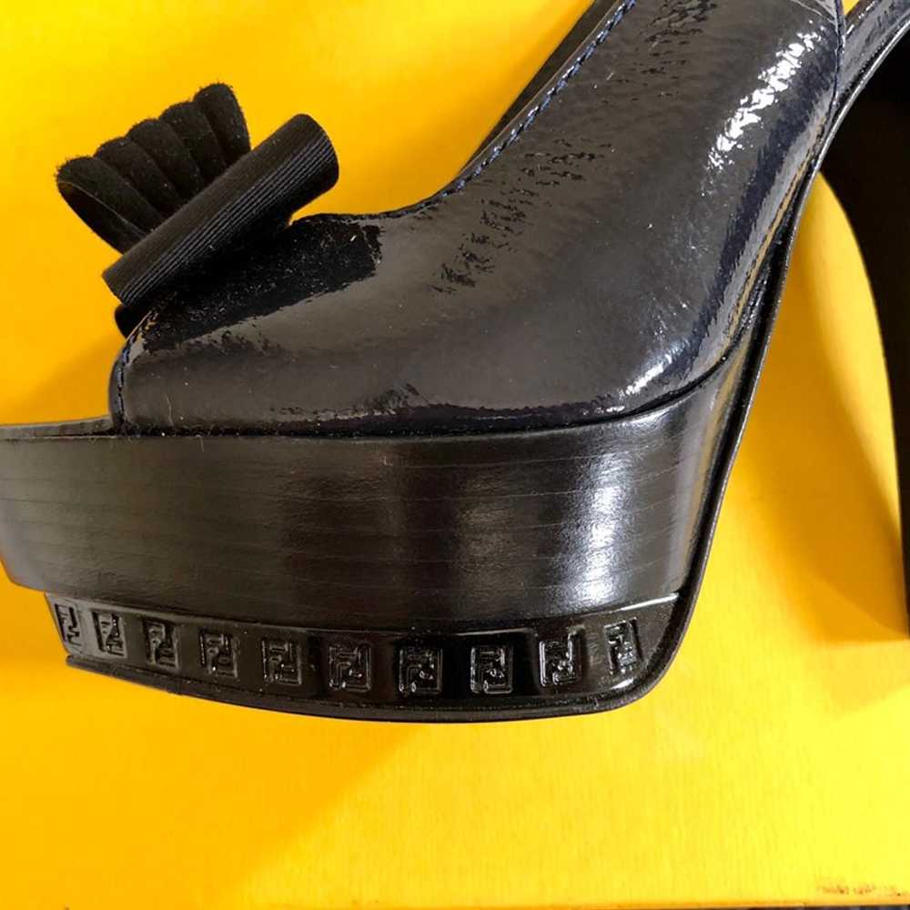 Fendi Patent Platform Heels NWT - image 8