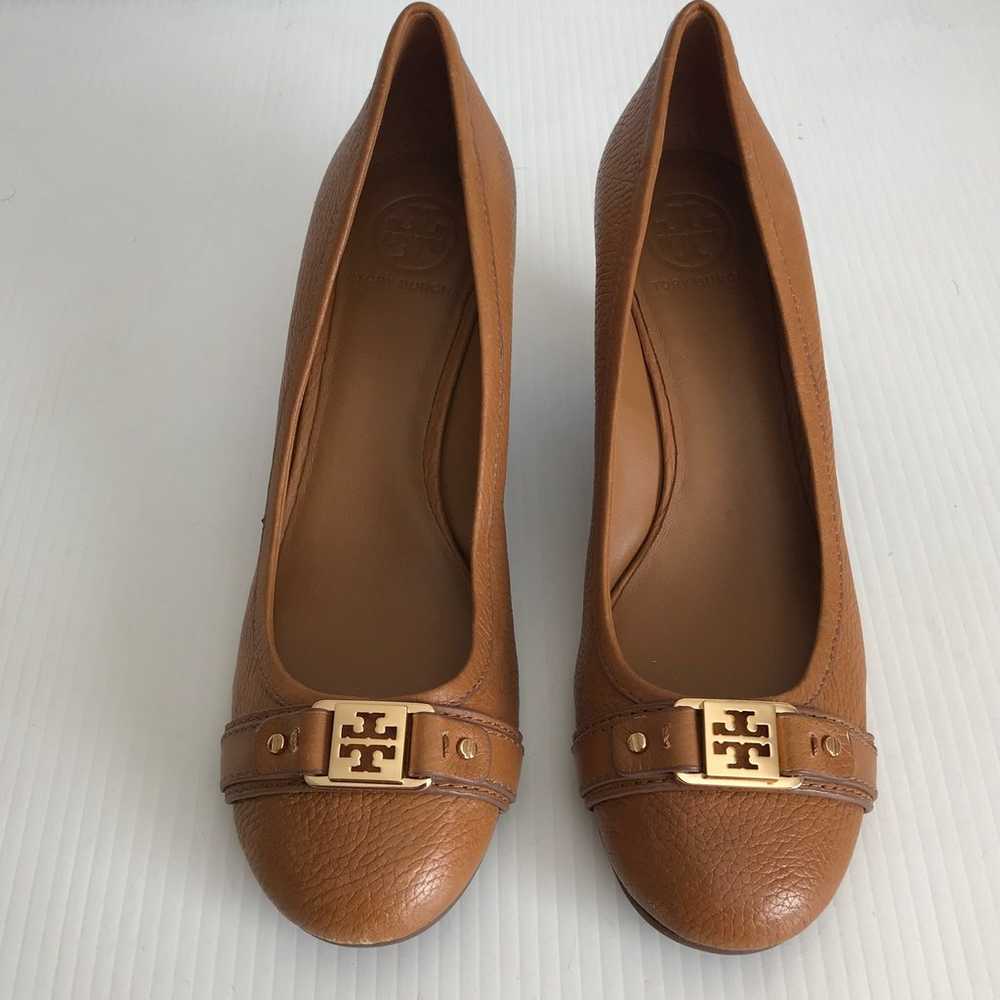 Tory Burch Logo Ambrose Wedge Pump - image 2