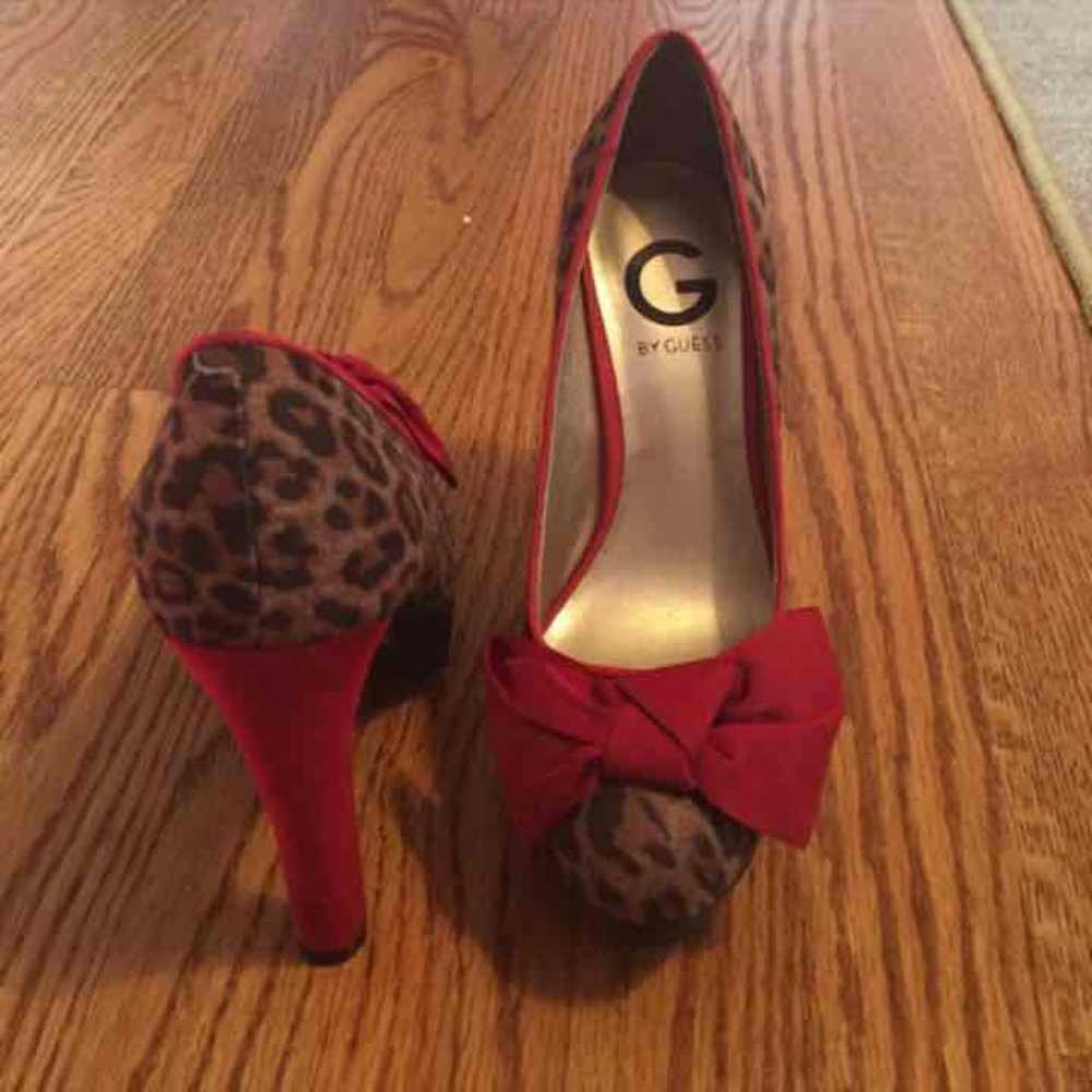 Cheetah print pumps - image 3